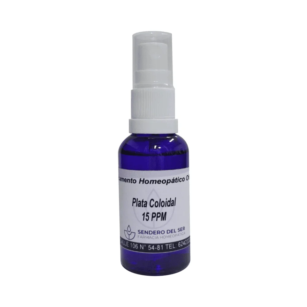 Plata Coloidal 15 PPM