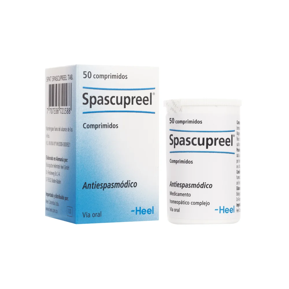 Spascupreel Tabletas