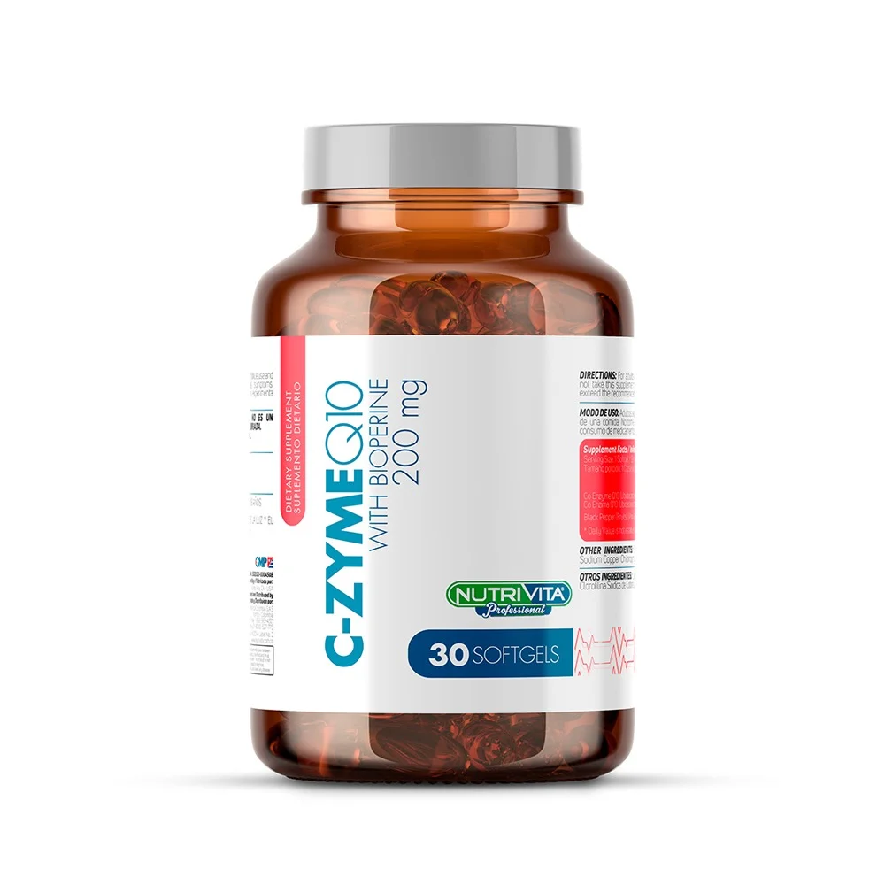 C-Zyme Q10 With Bioperine